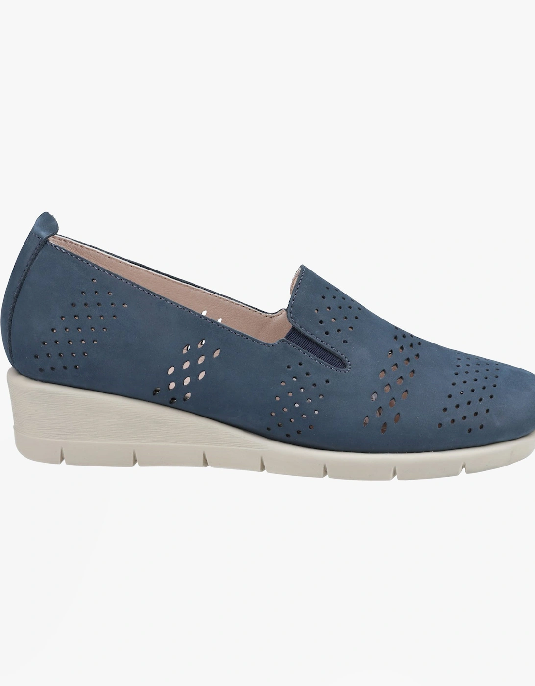 Fleet & Foster DINAH Womens Shoes Navy, 5 of 4