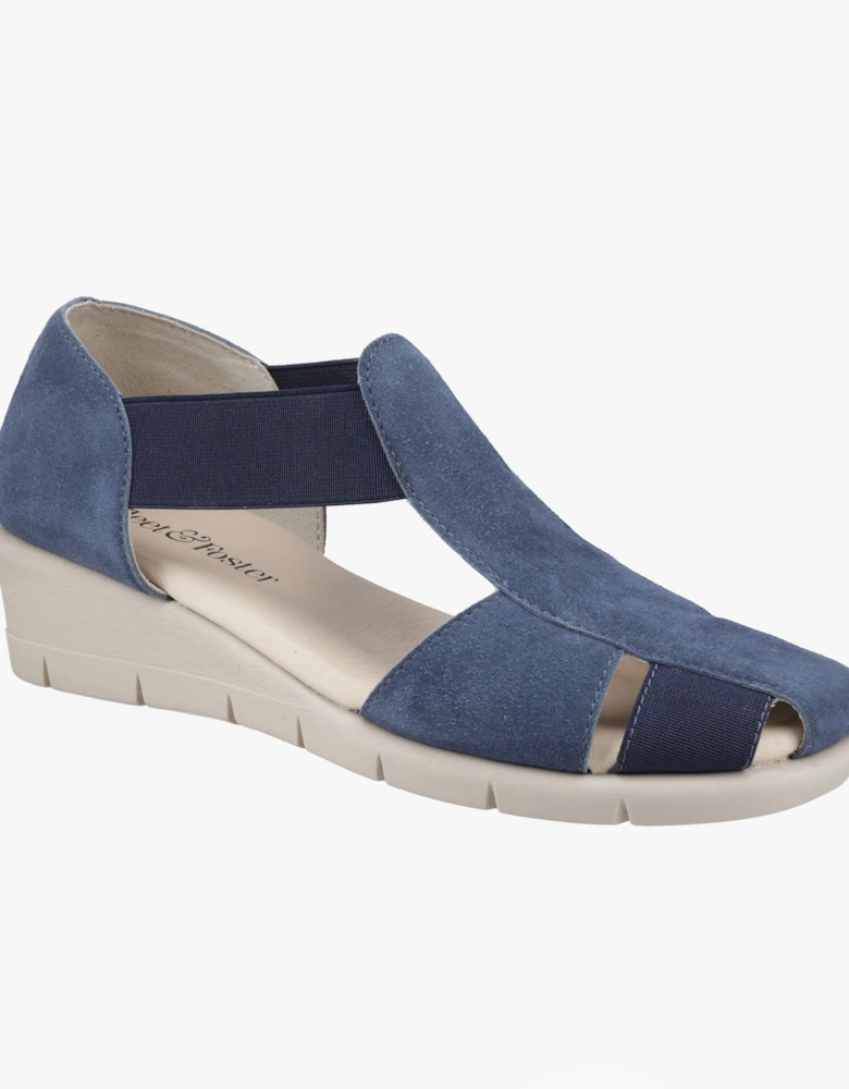 Fleet & Foster DOLLY Womens Shoes Navy