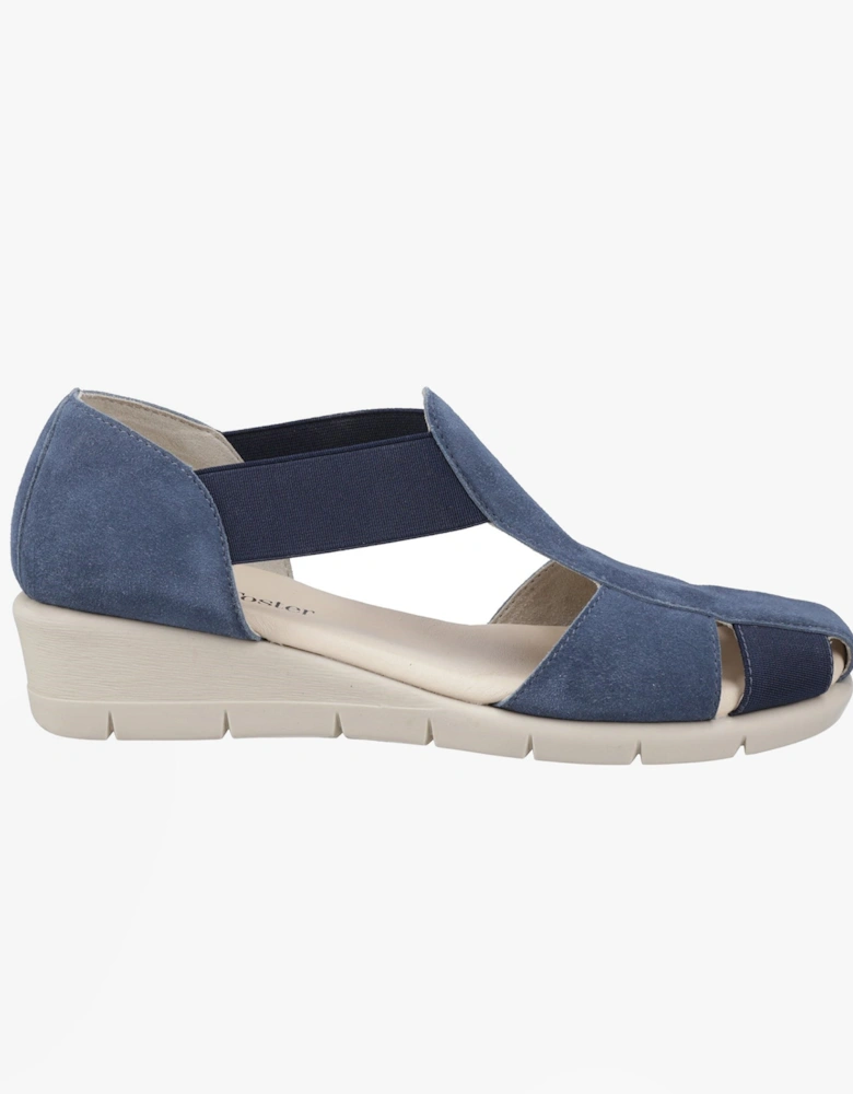 Fleet & Foster DOLLY Womens Shoes Navy