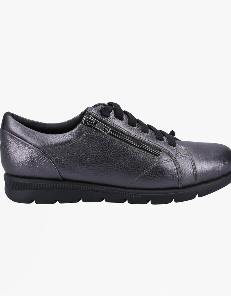 Fleet & Foster POLPERRO Lace Womens Shoes Pewter