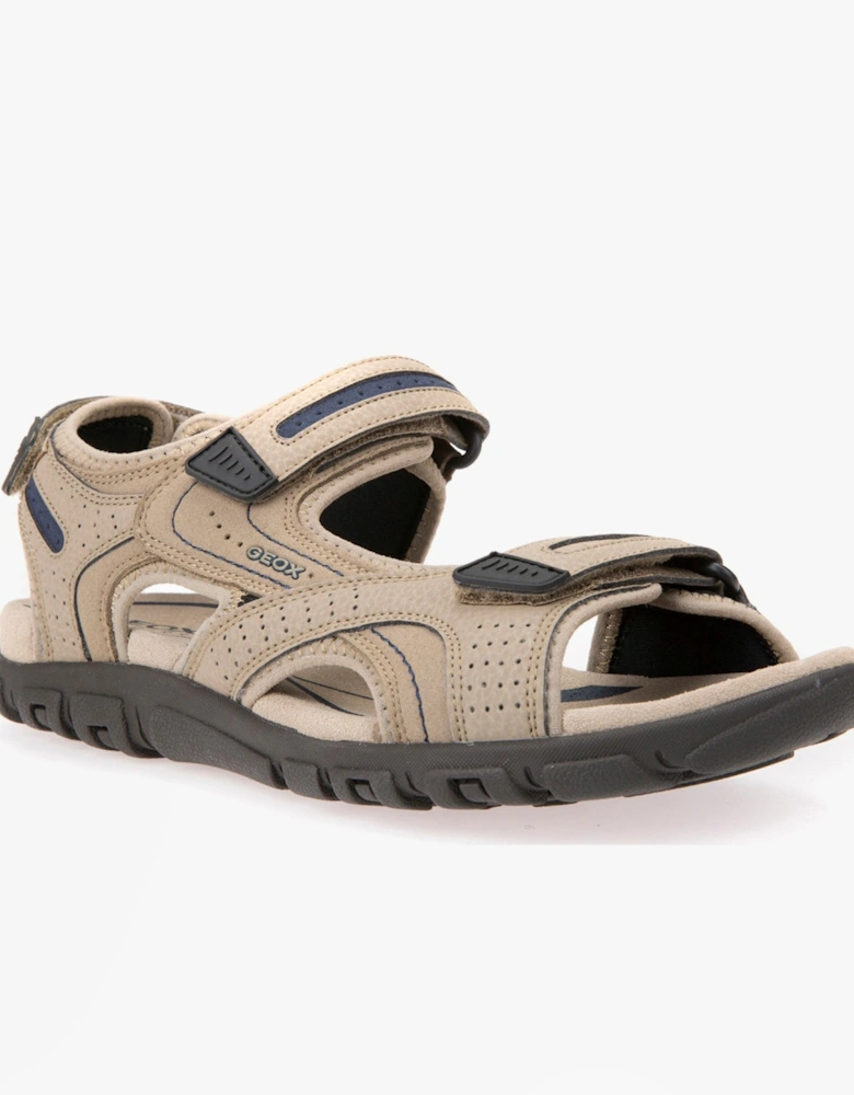 UOMO SANDAL STRADA Mens Sandals Sand/Navy