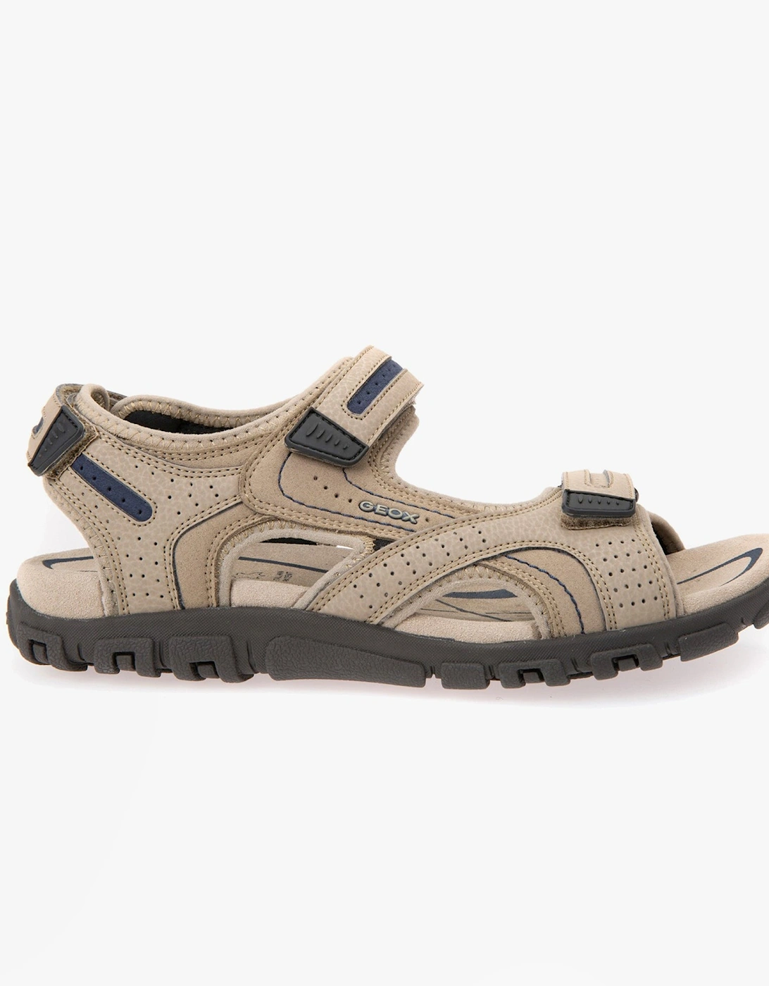 UOMO SANDAL STRADA Mens Sandals Sand/Navy, 6 of 5