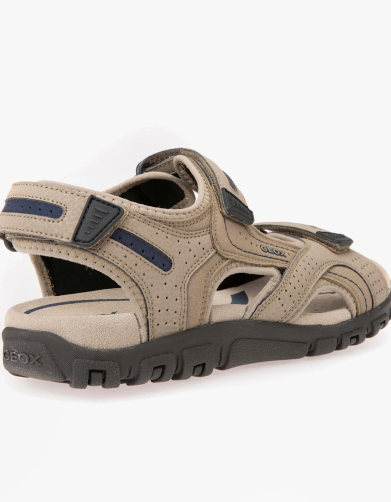 UOMO SANDAL STRADA Mens Sandals Sand/Navy