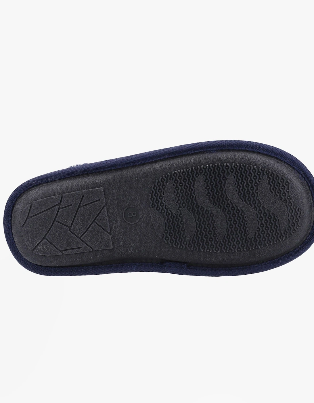 Fleet & Foster RHYS Mens Mule Slippers Navy