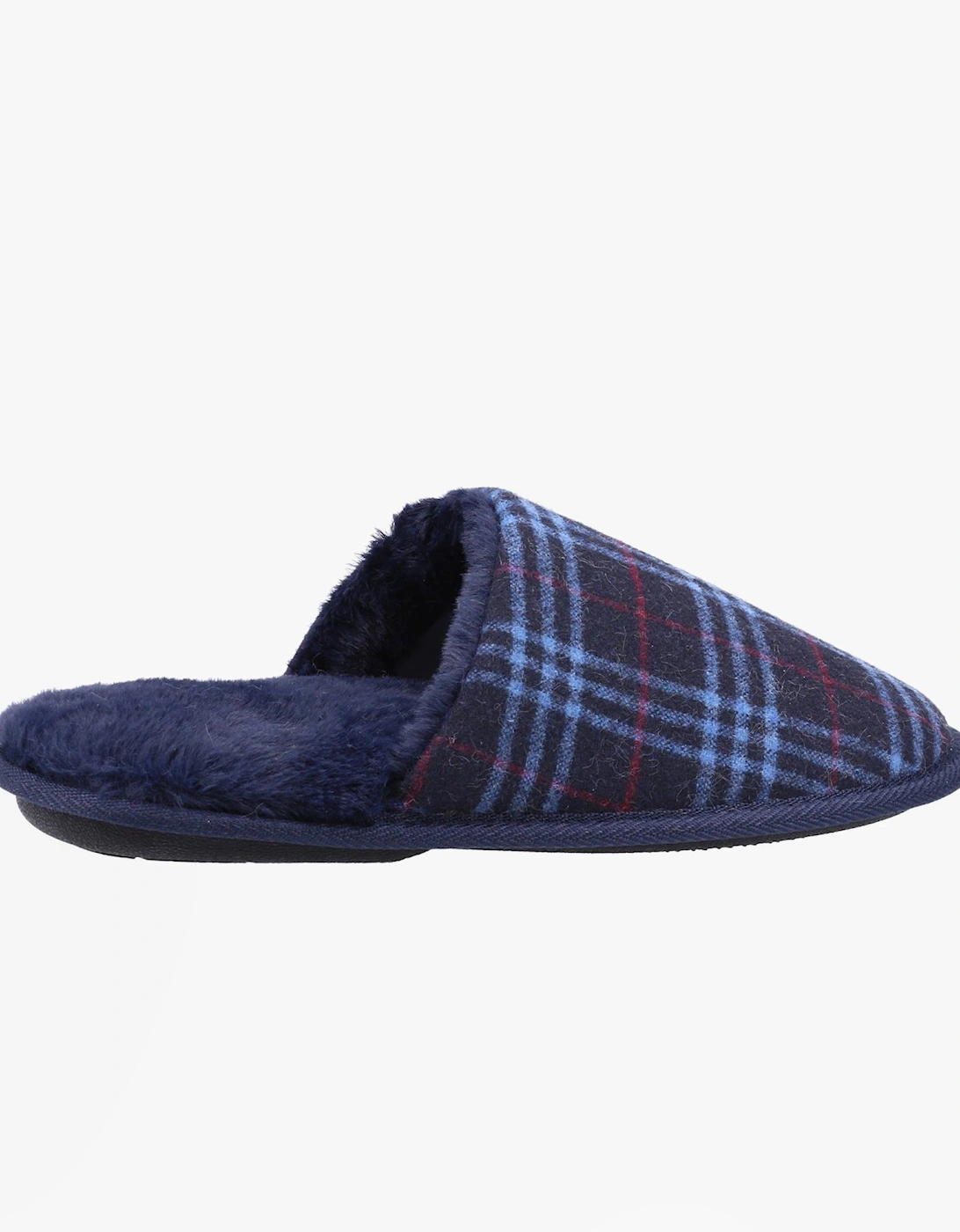 Fleet & Foster RHYS Mens Mule Slippers Navy