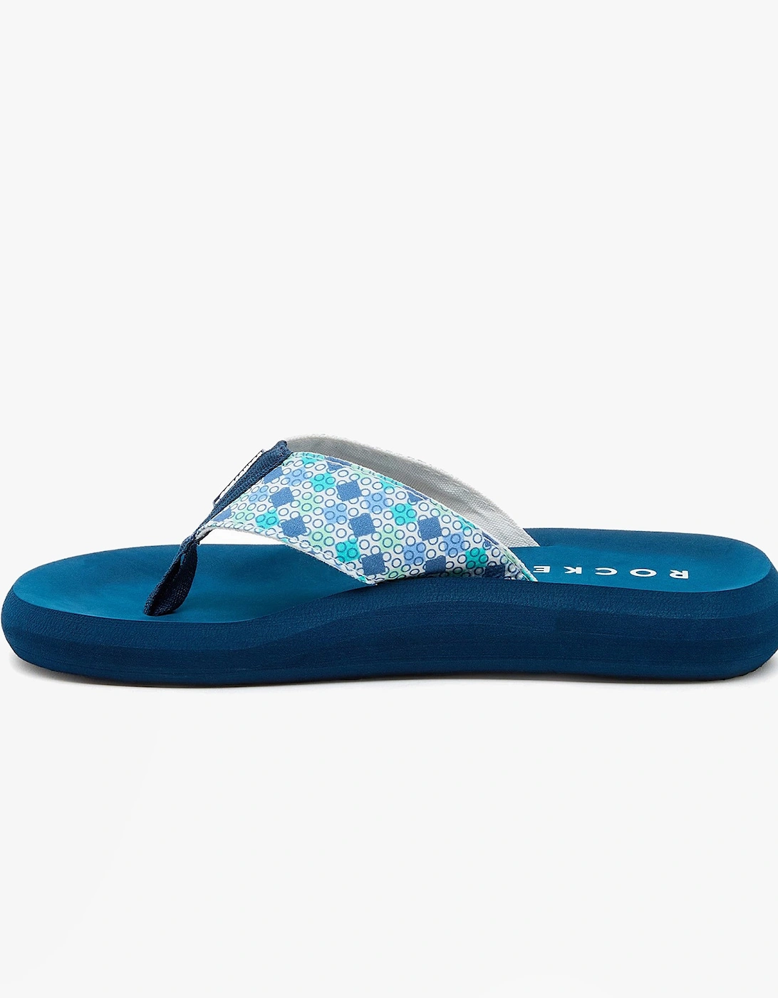 SPOTLIGHT KNOX Womens Sandals White/Multi, 7 of 6