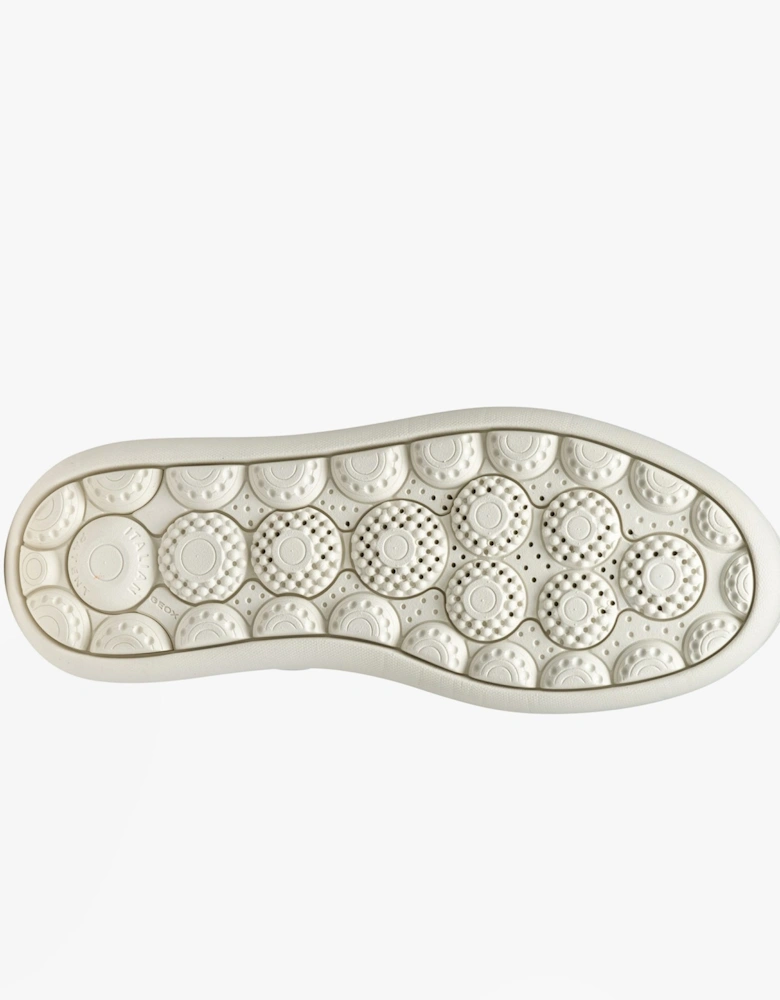 D SPHERICA ECUB-2 Womens Trainers White/Light Gold