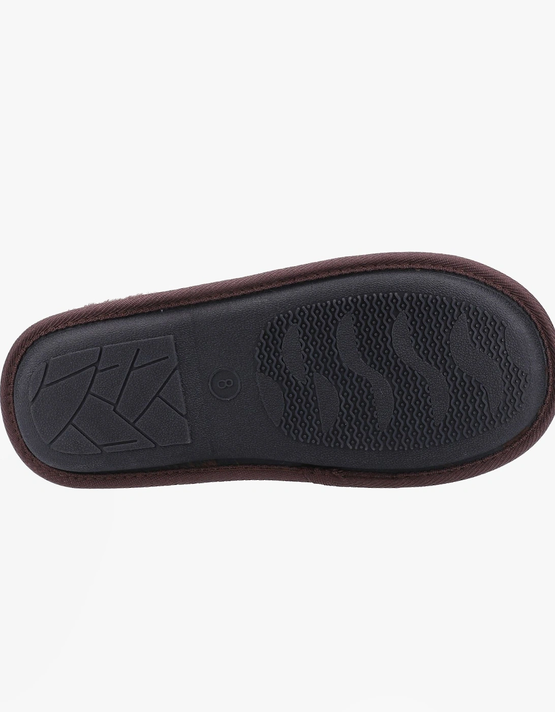Fleet & Foster RHYS Mens Mule Slippers Brown
