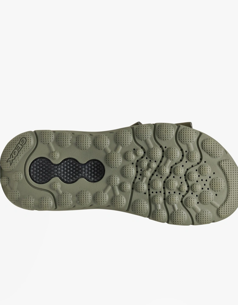 U SPHERICA ACTIF X S Mens Sandals Military