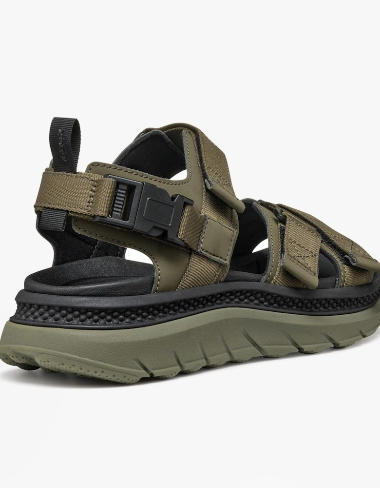 U SPHERICA ACTIF X S Mens Sandals Military