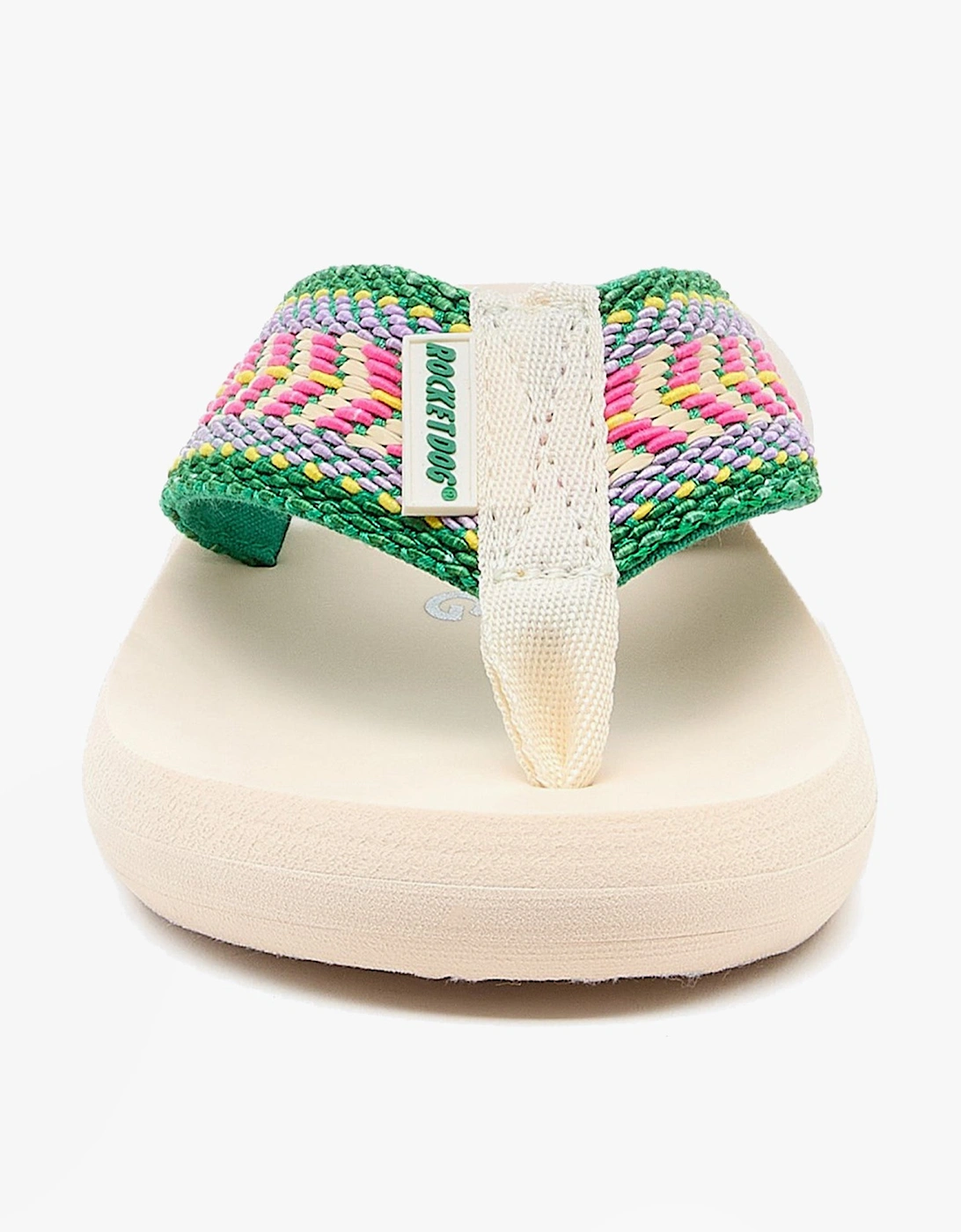 SPOTLIGHT MADISON Womens Sandals Green/Multi