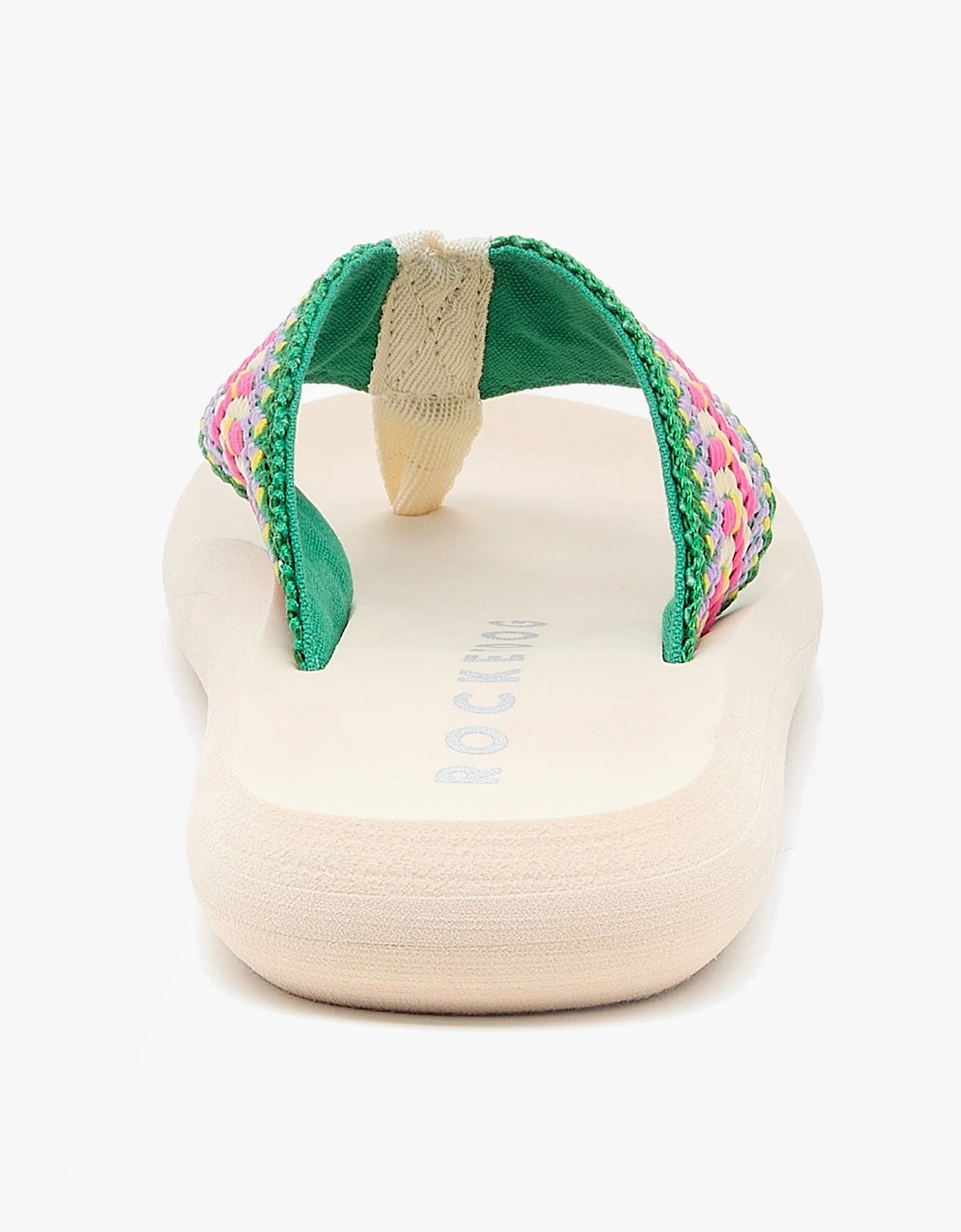 SPOTLIGHT MADISON Womens Sandals Green/Multi