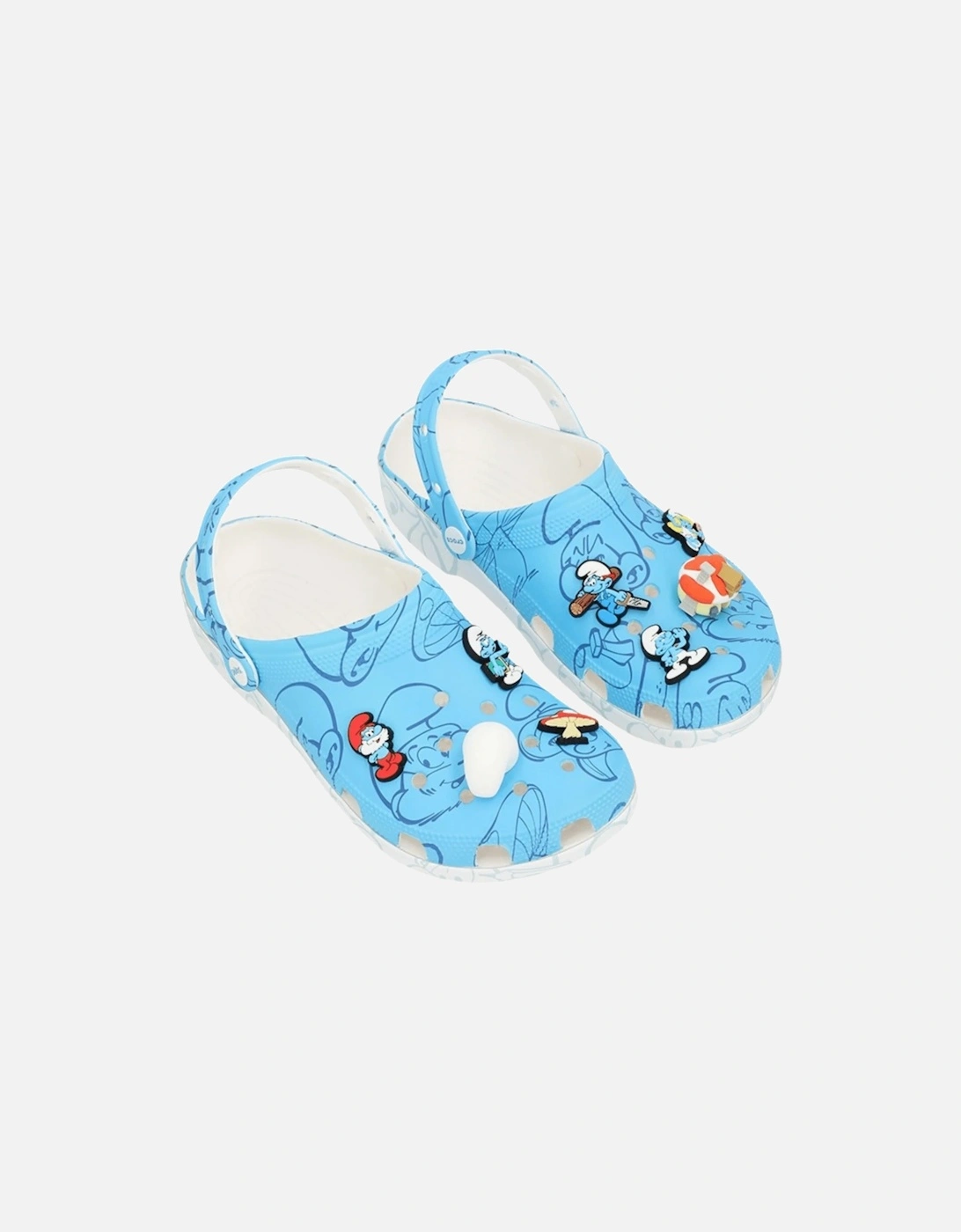 SMURFS CLASSIC Unisex Kids Clogs Multi, 2 of 1