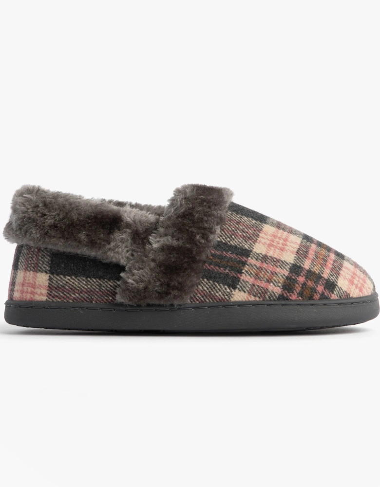 Jo & Joe HERITAGE Womens Full Slippers Pebble