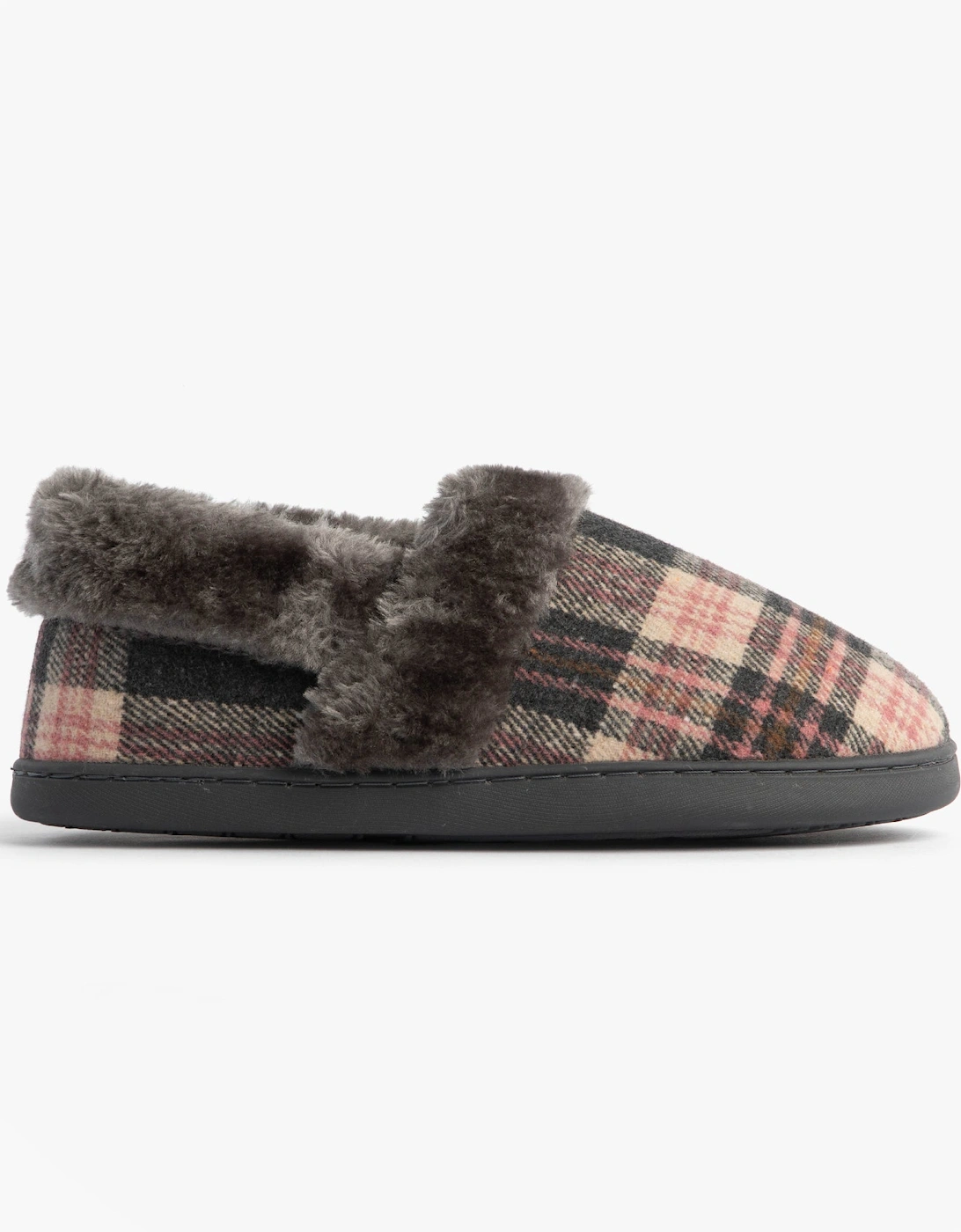 Jojoe Women's Jo & Joe HERITAGE Womens Full Slippers Pebble - Grey - Size: 7
