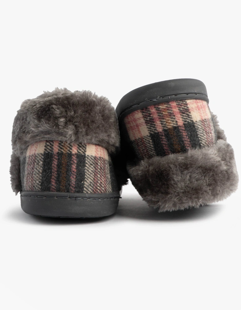 Jo & Joe HERITAGE Womens Full Slippers Pebble