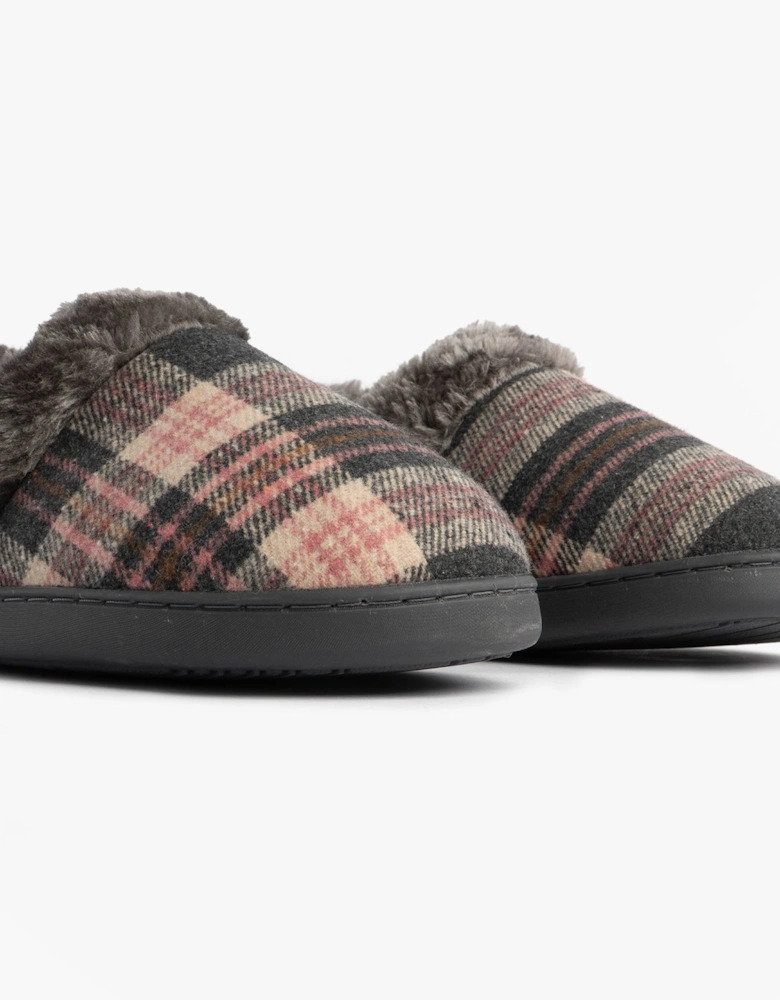 Jo & Joe HERITAGE Womens Full Slippers Pebble