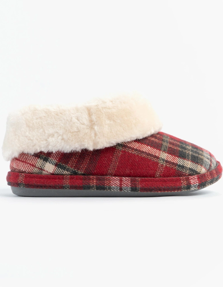 Jo & Joe GLENROYAL Womens Bootie Slipperss Festive Red