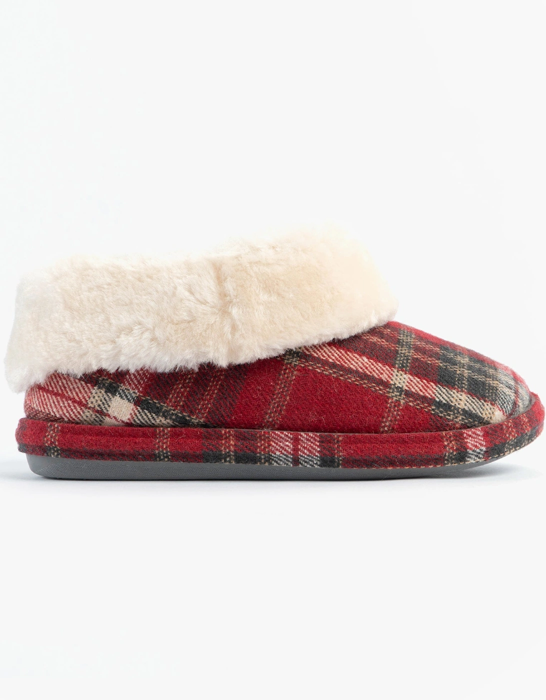 Jo & Joe GLENROYAL Womens Bootie Slipperss Festive Red, 8 of 7