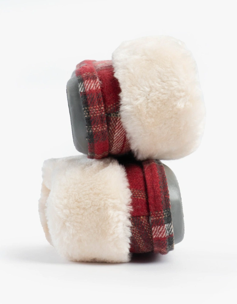 Jo & Joe GLENROYAL Womens Bootie Slipperss Festive Red