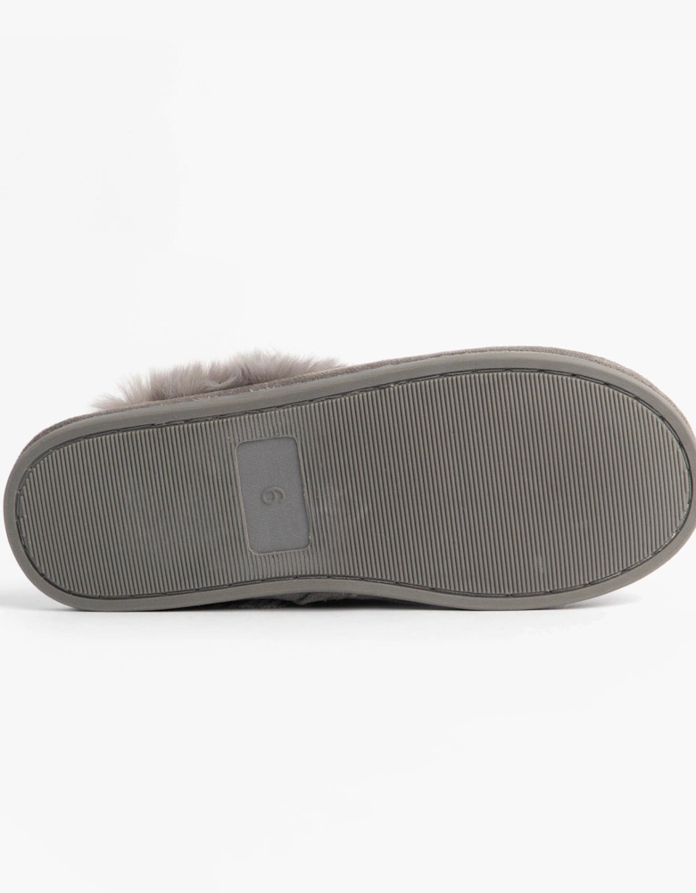 Jo & Joe SCARLETT Womens Mule Slippers Grey