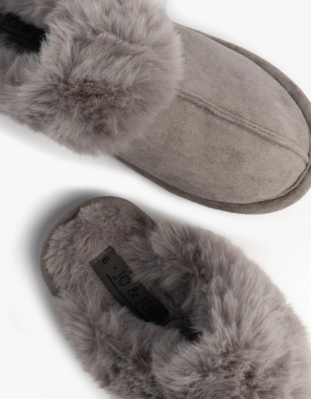 Jo & Joe SCARLETT Womens Mule Slippers Grey