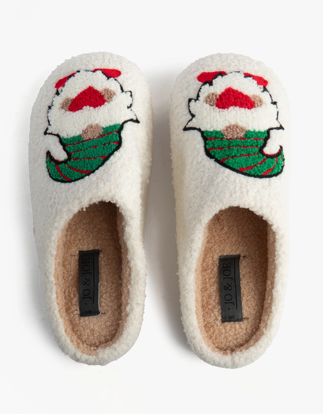 Jo & Joe GONK Womens Mule Slippers Cream, 7 of 6