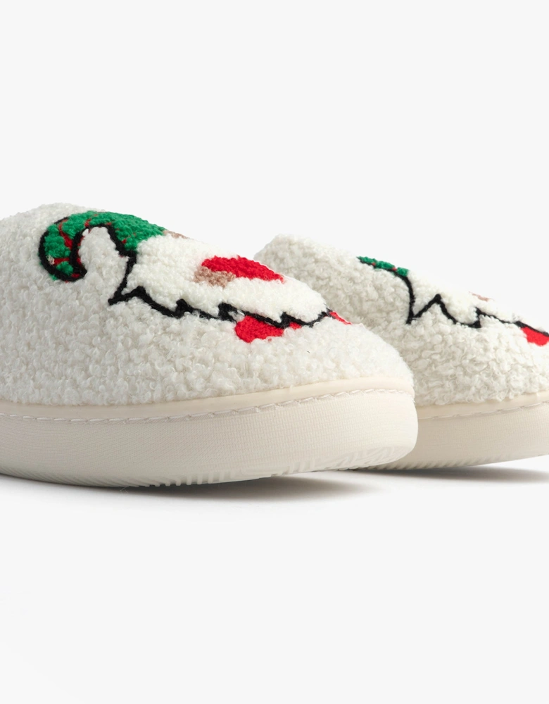 Jo & Joe GONK Womens Mule Slippers Cream