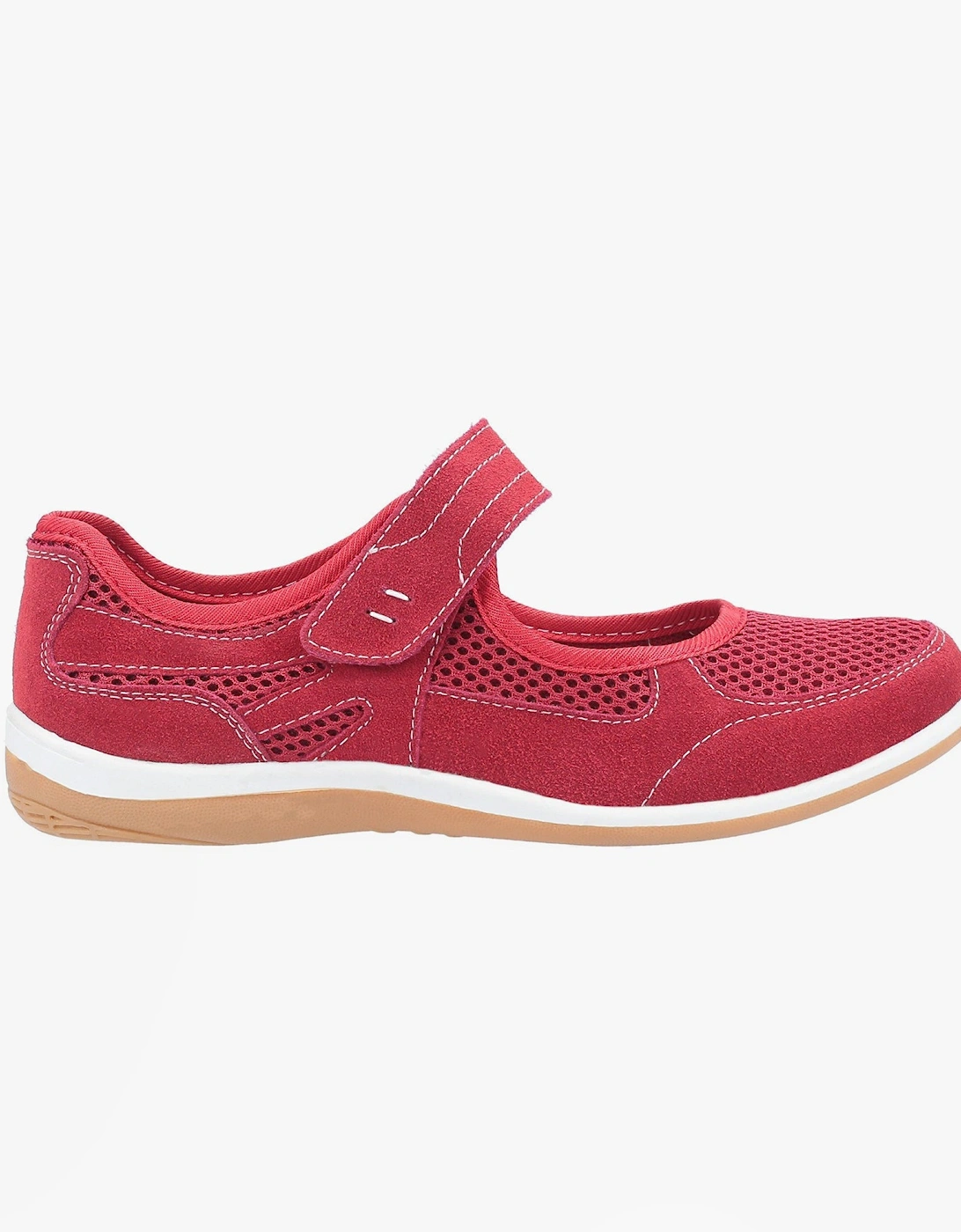 Fleet & Foster MORGAN Womens Shoes Red, 5 of 4