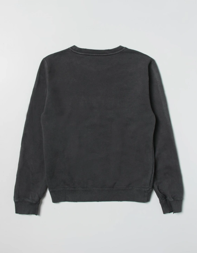 Rhinestone Embellished Sweatshirt