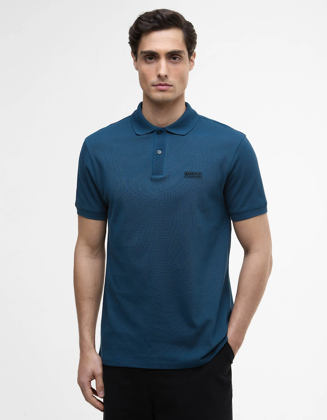 Essential Short Sleeve Mens Polo - Shaded Emerald, 7 of 6