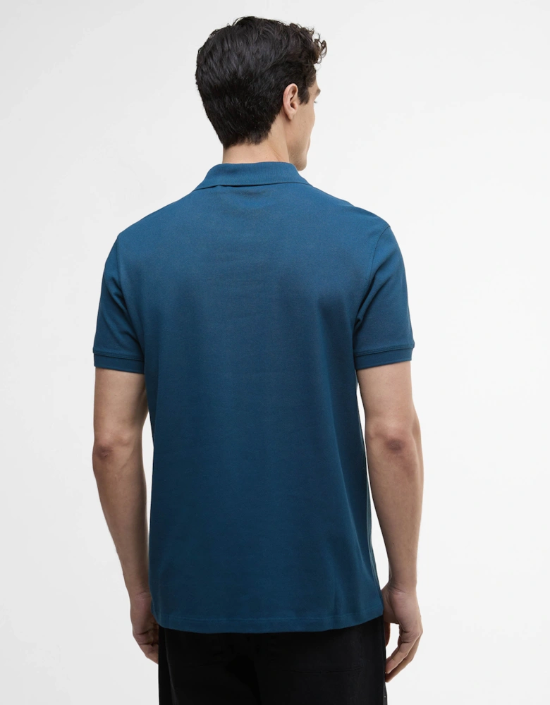 Essential Short Sleeve Mens Polo - Shaded Emerald
