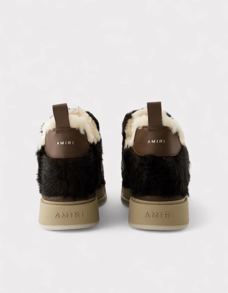 Faux Fur Malibu Boot Black