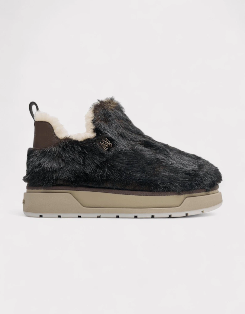 Faux Fur Malibu Boot Black
