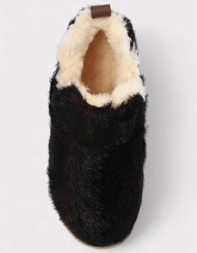 Faux Fur Malibu Boot Black
