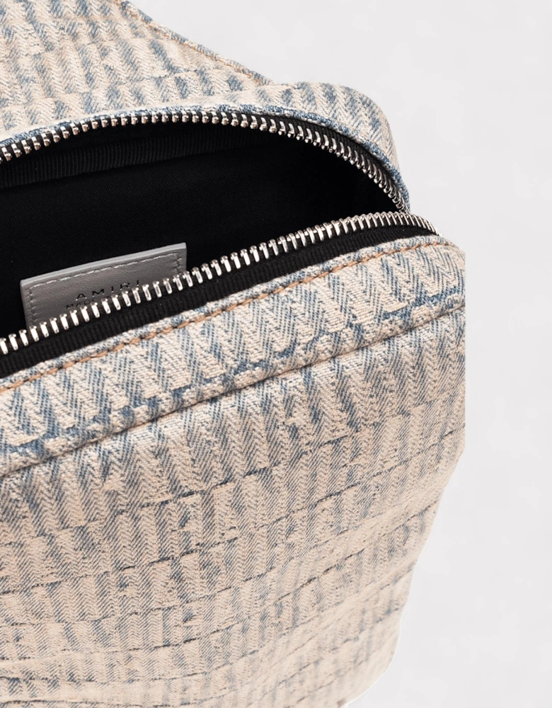Jacquard Denim Sling Bag
