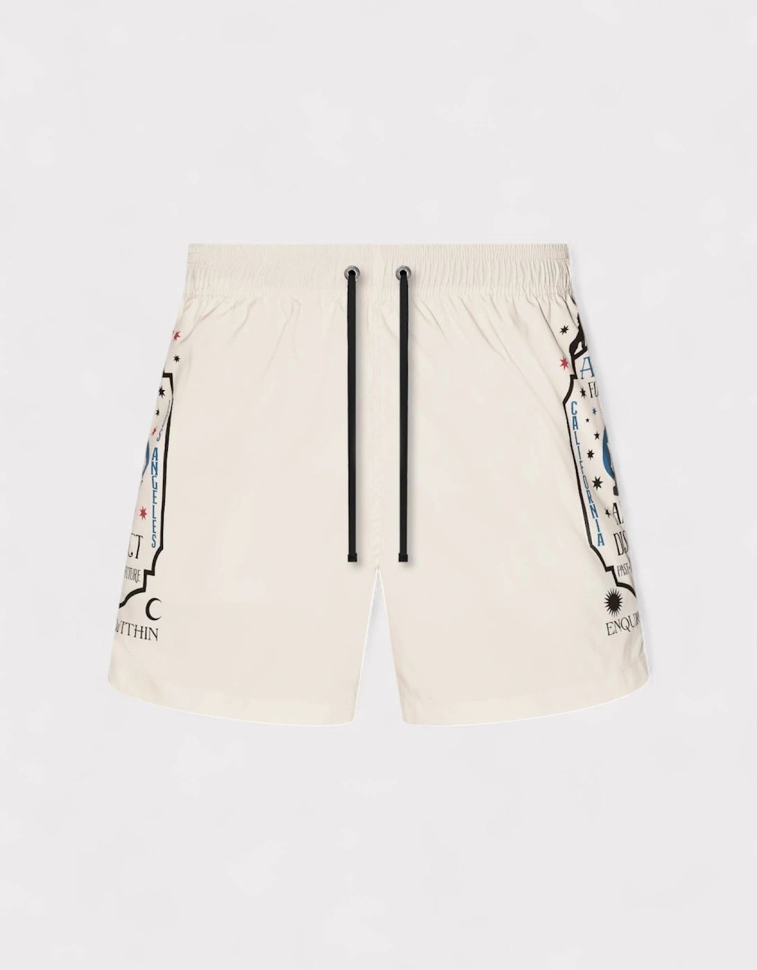Men's Amiri Fortune Swim Trunks Birch - Size: 33/32/32