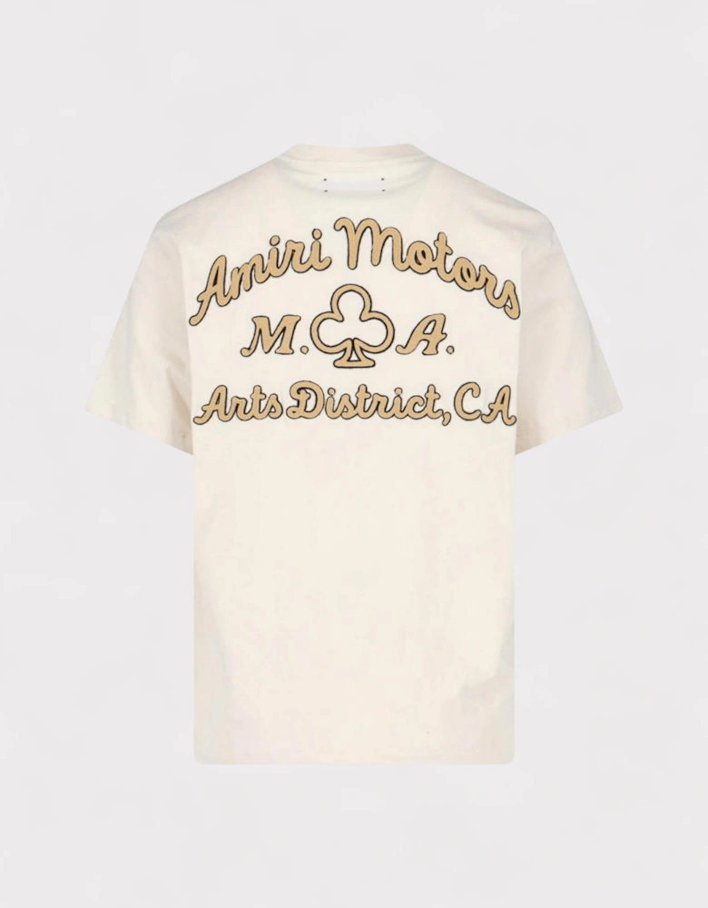 Motors Tee White