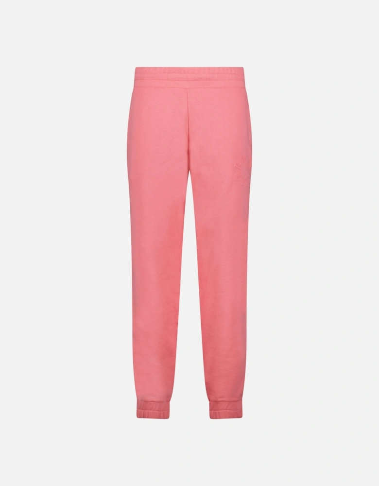 Embossed Logo Sweatpants Pink