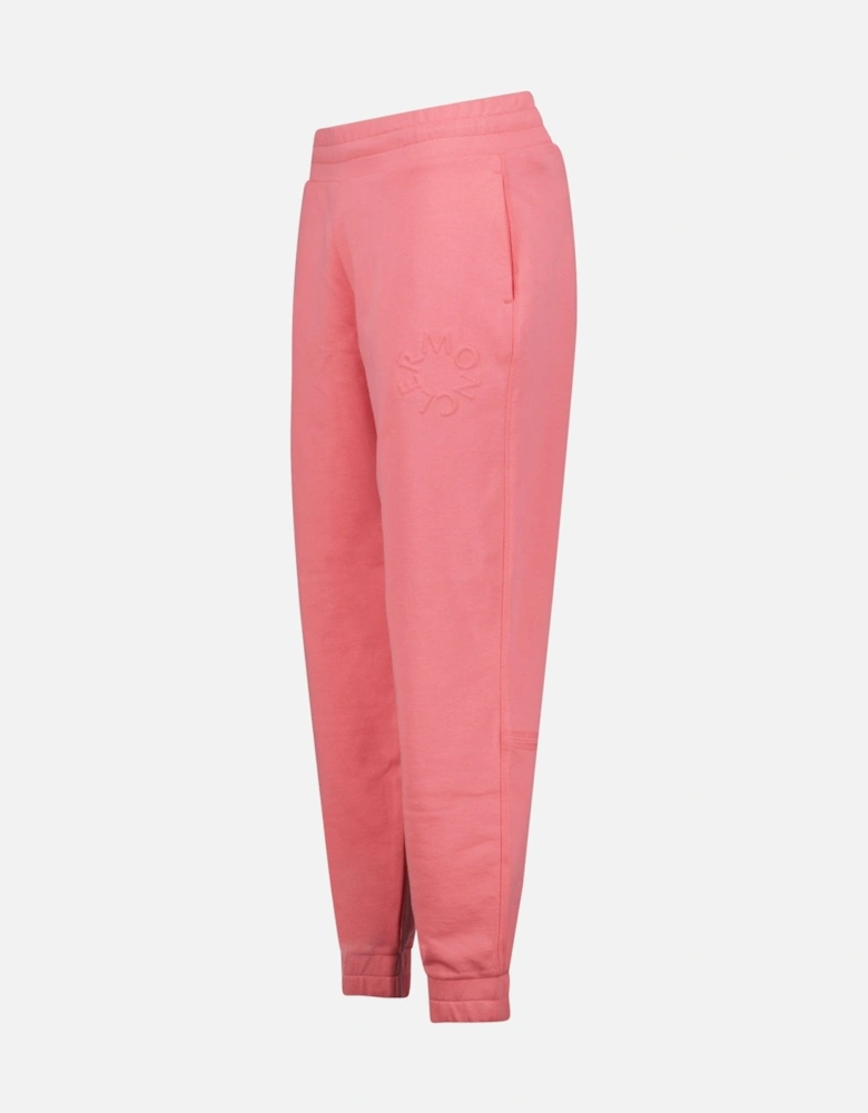 Embossed Logo Sweatpants Pink