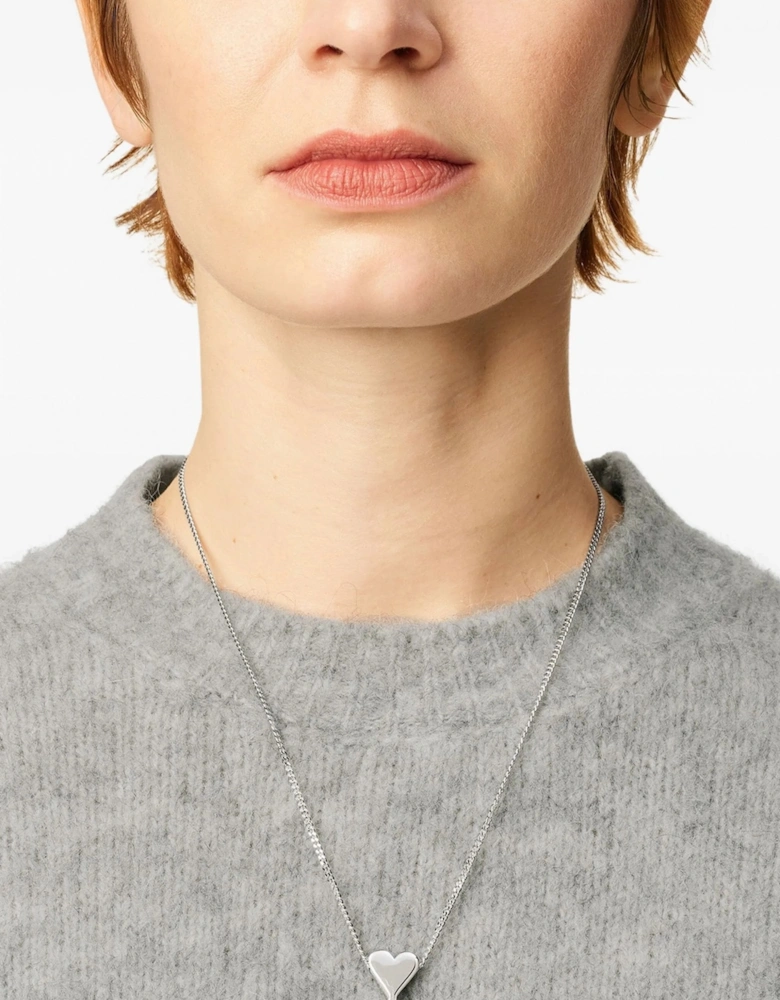 Ami De Coeur Pendant Necklace Silver
