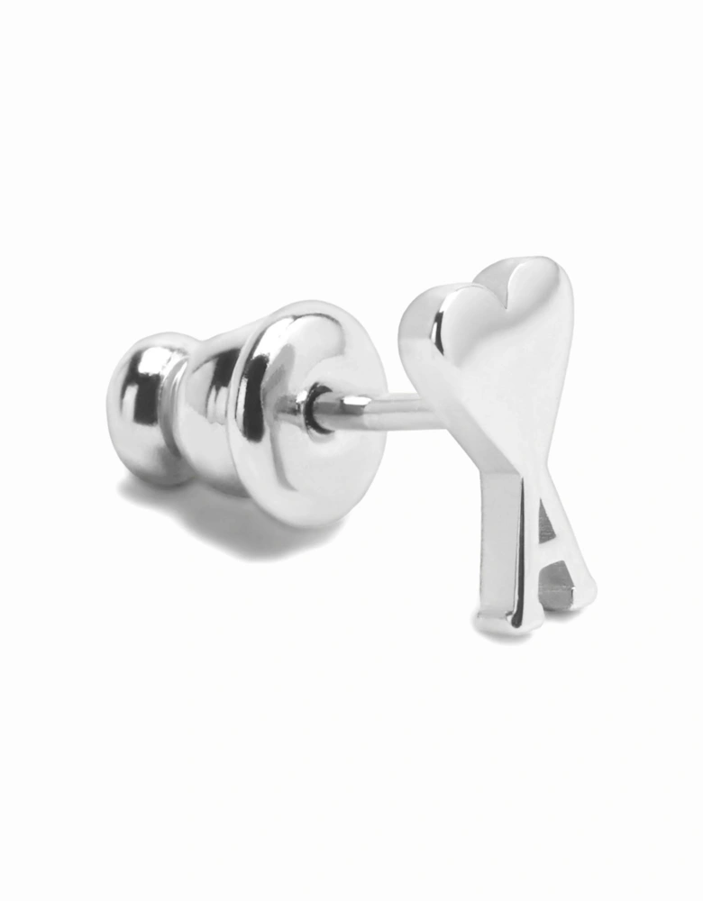 Ami De Coeur Studs Silver