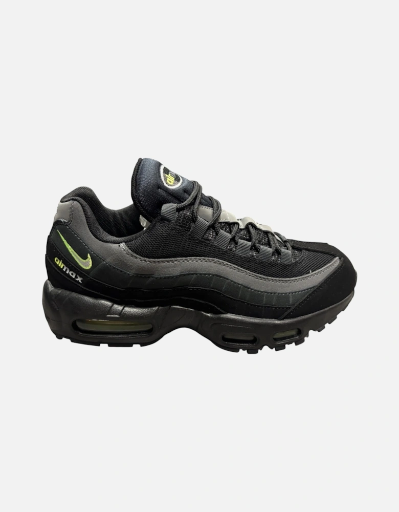 Air Max 95 Retro Logo Sneaker - Black / Volt