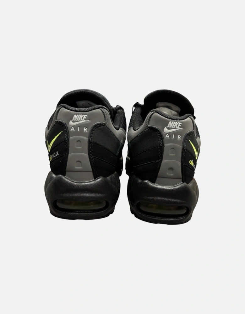 Air Max 95 Retro Logo Sneaker - Black / Volt