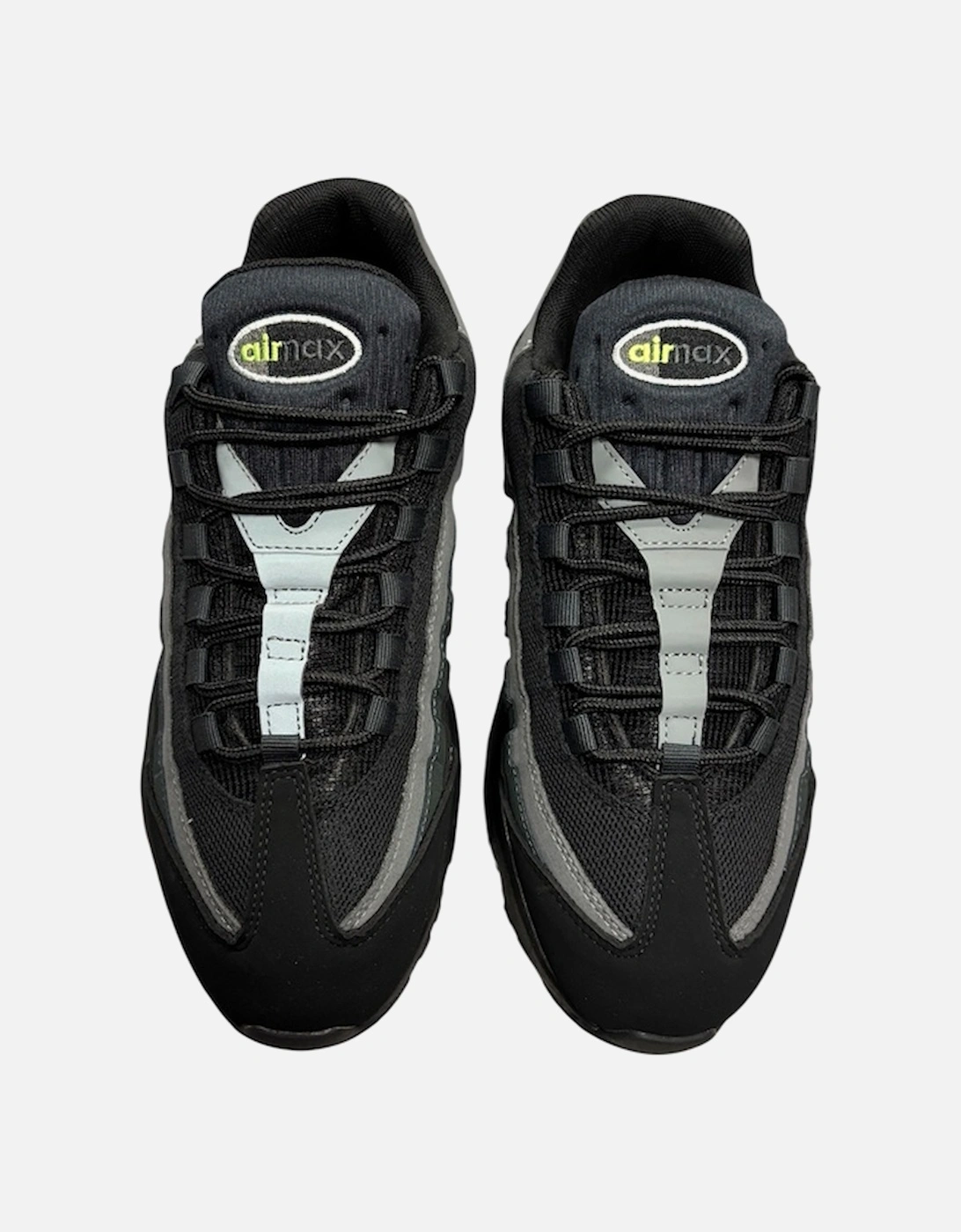 Air Max 95 Retro Logo Sneaker - Black / Volt