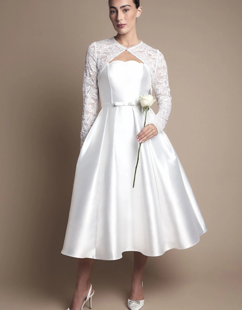 Lace Long Sleeve Wedding Bolero