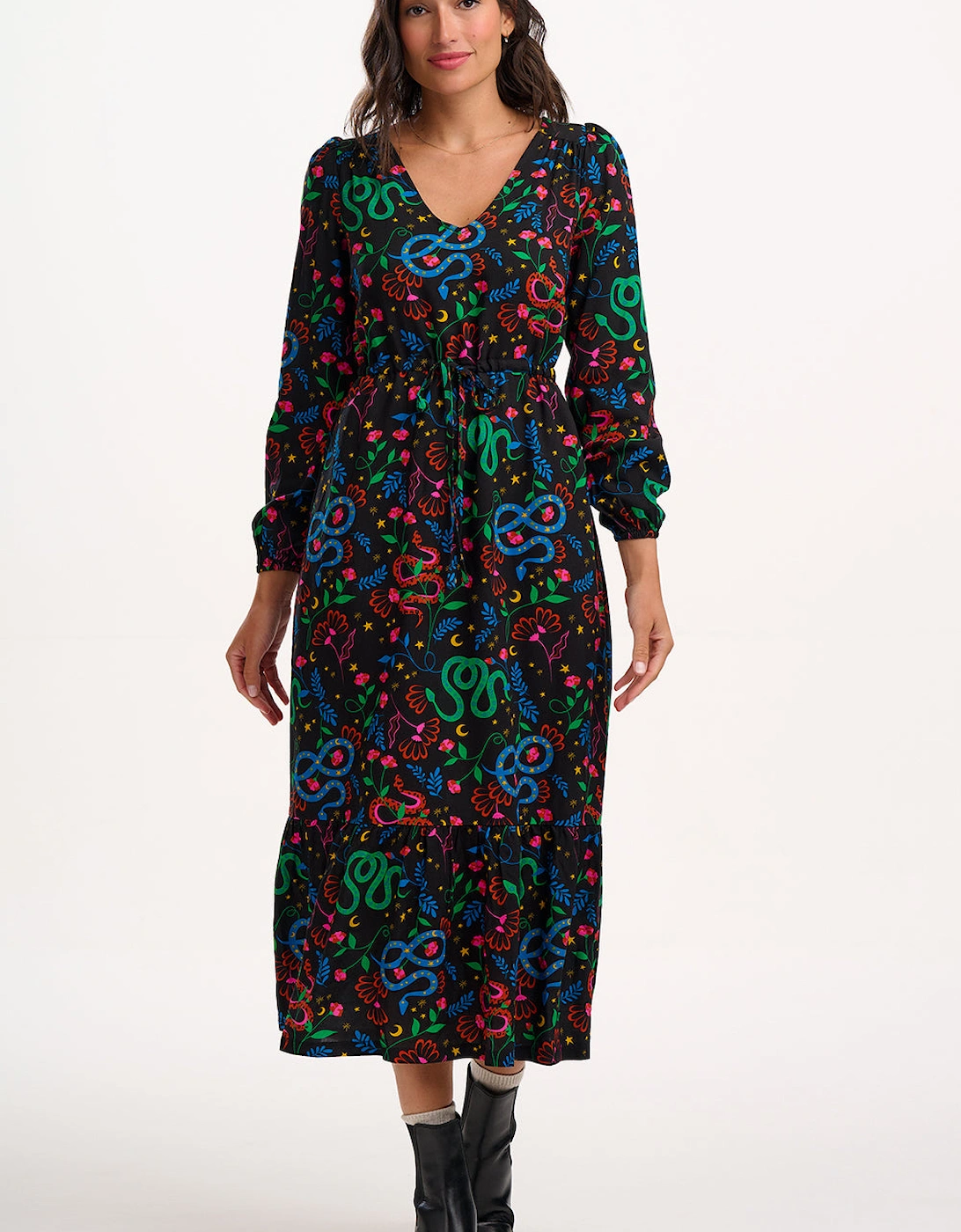 Roxanne maxi tiered dress, 6 of 5