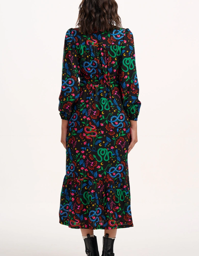 Roxanne maxi tiered dress