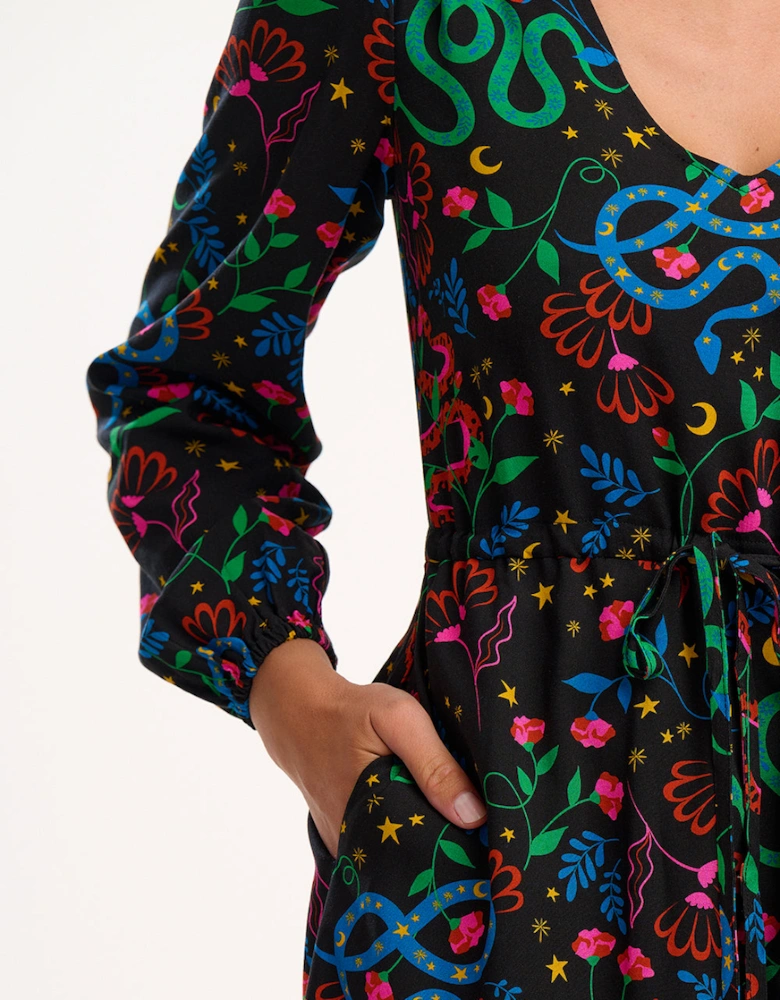Roxanne maxi tiered dress