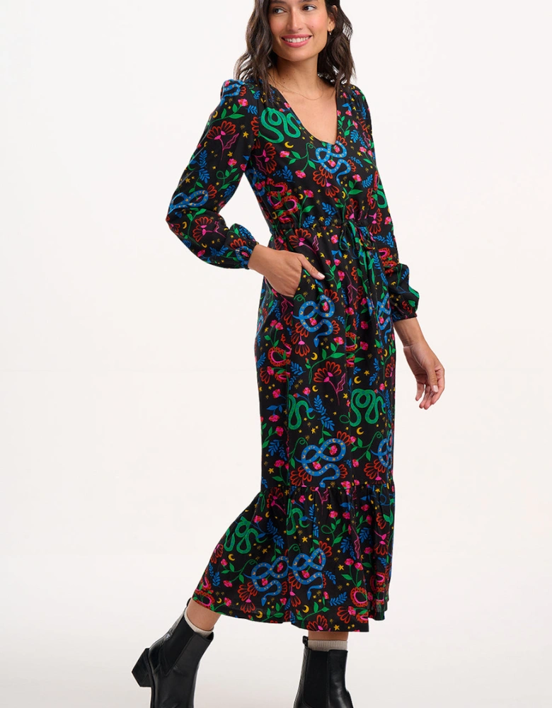 Roxanne maxi tiered dress
